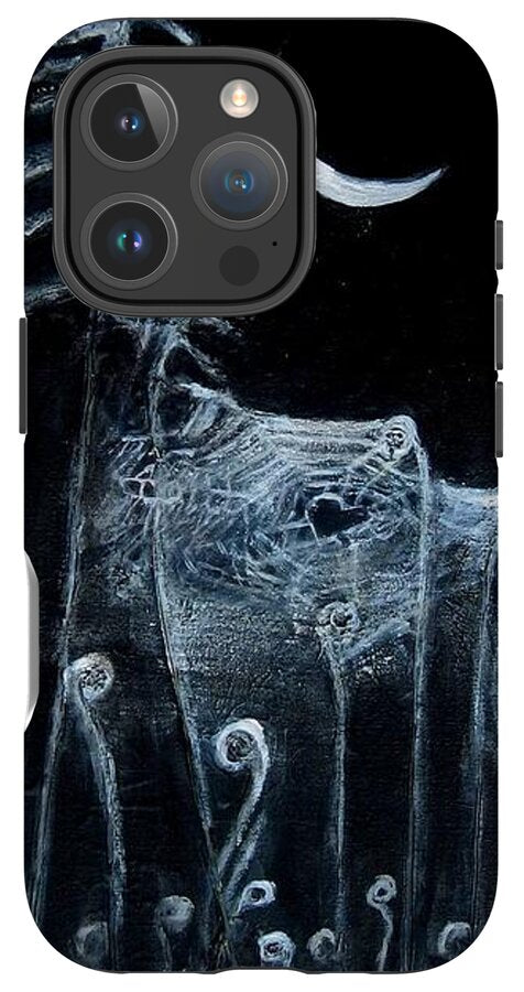 Love Note to the Moon spider spun - Phone Case
