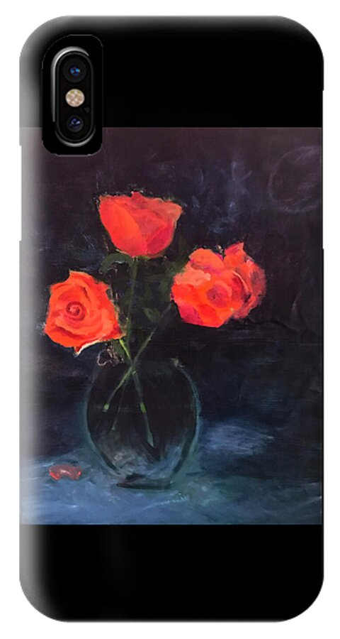 Orange Roses still life 2 - Phone Case