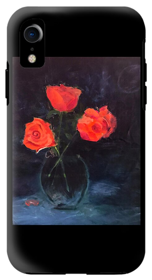 Orange Roses still life 2 - Phone Case
