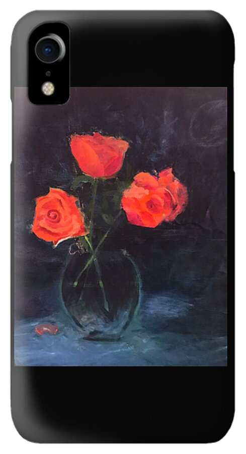 Orange Roses still life 2 - Phone Case