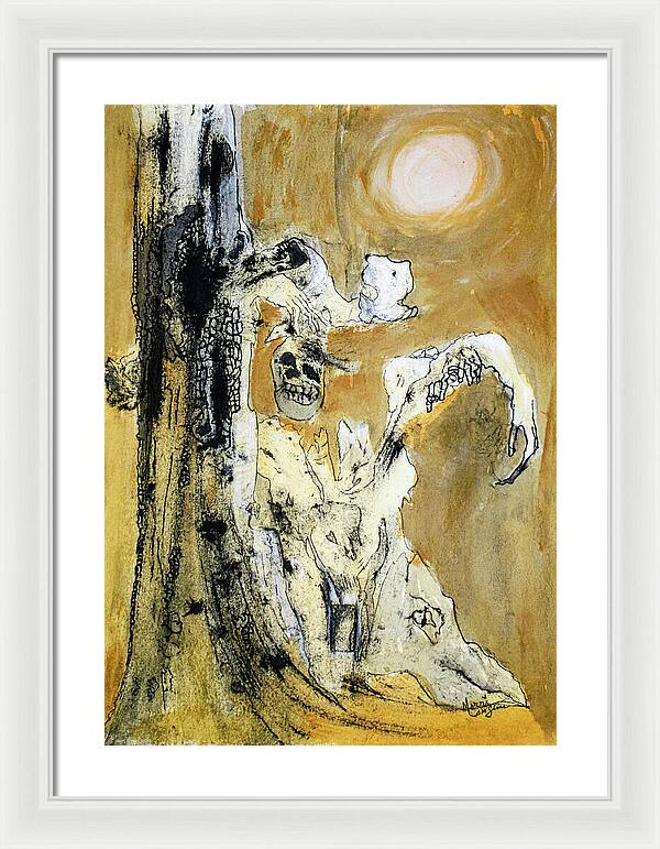 Secrets of the Yellow Moon series,  3 - Framed Print