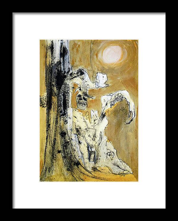 Secrets of the Yellow Moon series,  3 - Framed Print