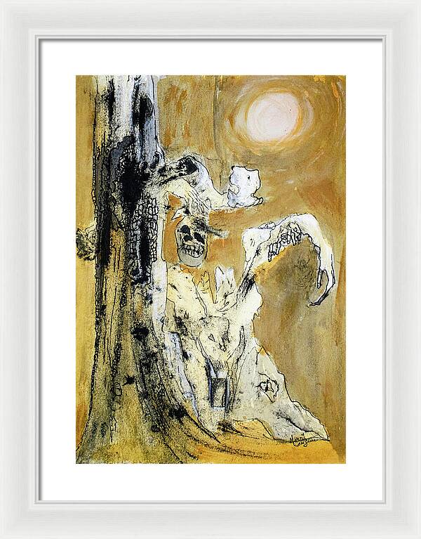 Secrets of the Yellow Moon series,  3 - Framed Print