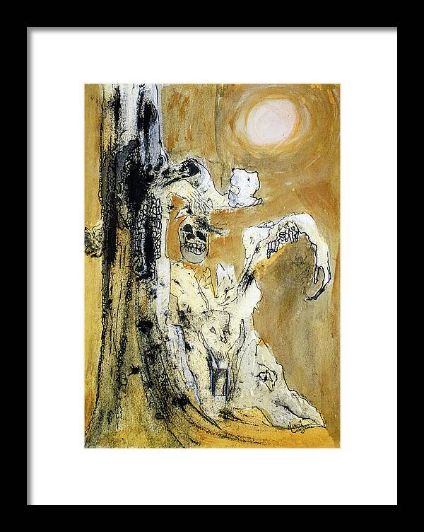 Secrets of the Yellow Moon series,  3 - Framed Print