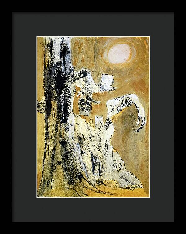 Secrets of the Yellow Moon series,  3 - Framed Print