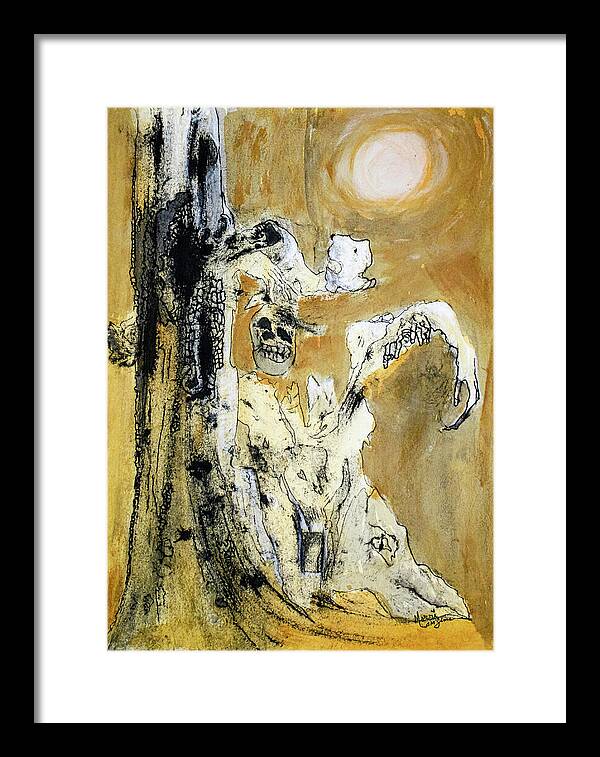 Secrets of the Yellow Moon series,  3 - Framed Print