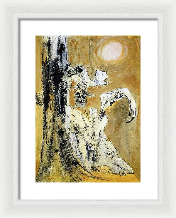 Secrets of the Yellow Moon series,  3 - Framed Print