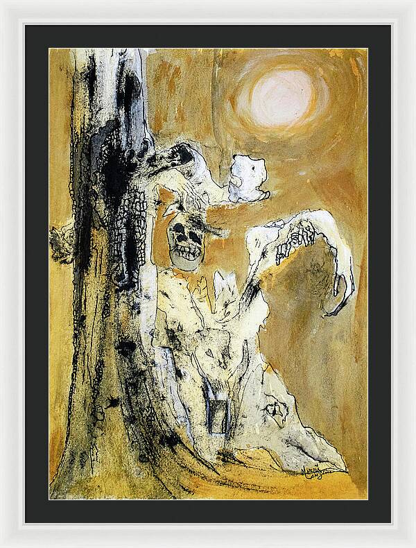 Secrets of the Yellow Moon series,  3 - Framed Print