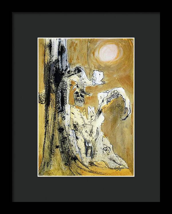 Secrets of the Yellow Moon series,  3 - Framed Print