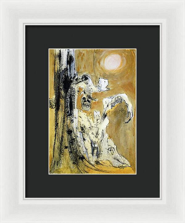 Secrets of the Yellow Moon series,  3 - Framed Print