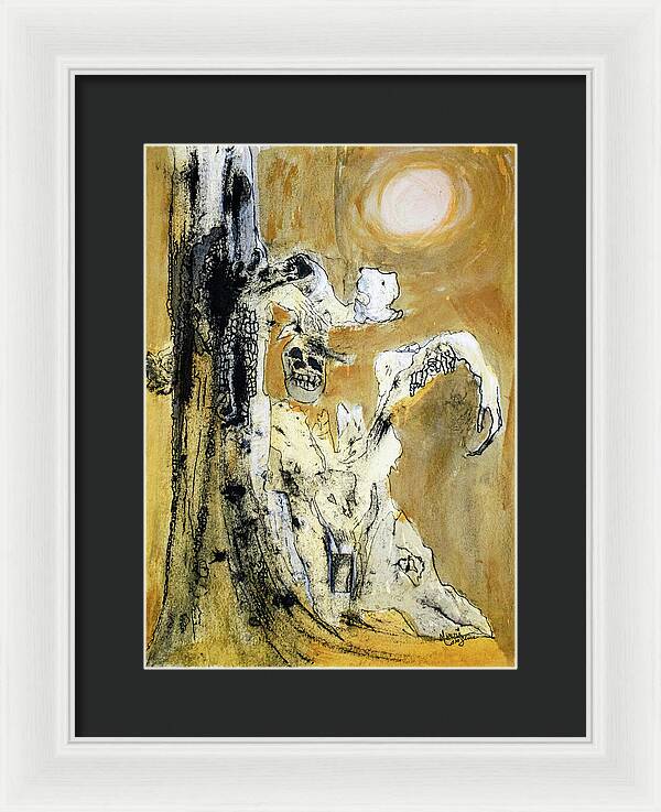 Secrets of the Yellow Moon series,  3 - Framed Print