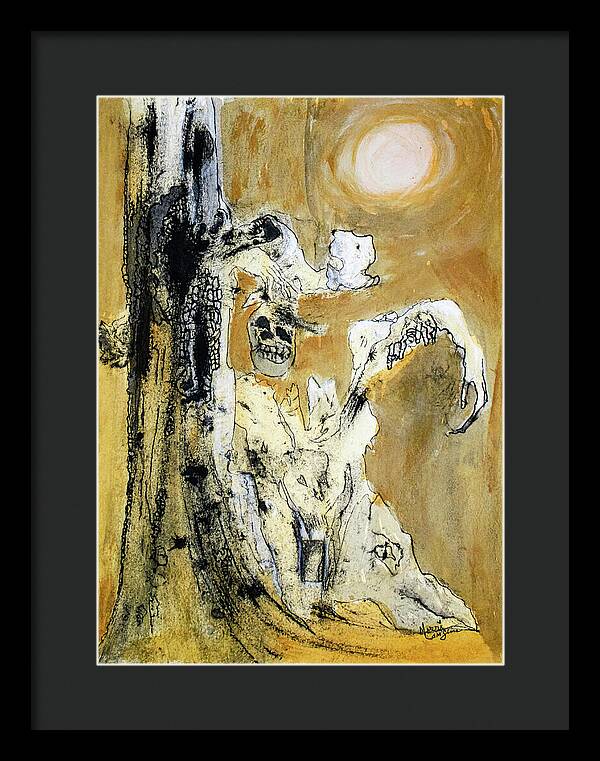 Secrets of the Yellow Moon series,  3 - Framed Print