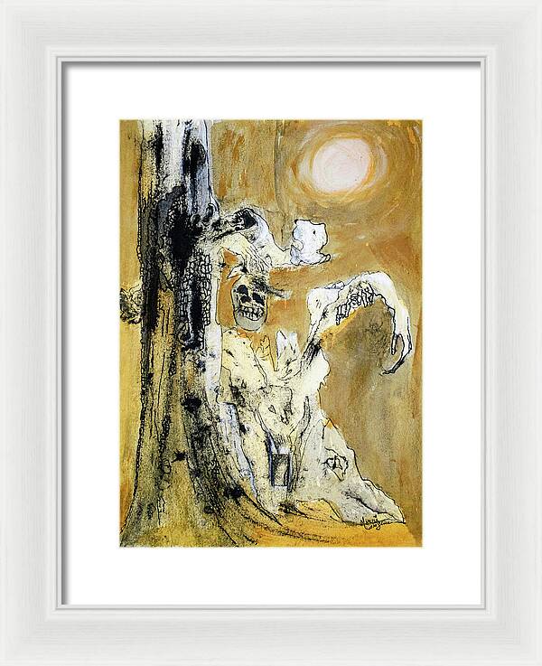 Secrets of the Yellow Moon series,  3 - Framed Print