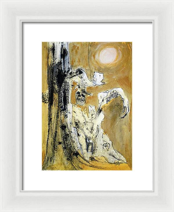 Secrets of the Yellow Moon series,  3 - Framed Print