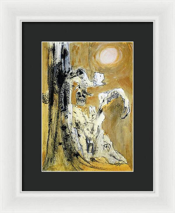 Secrets of the Yellow Moon series,  3 - Framed Print