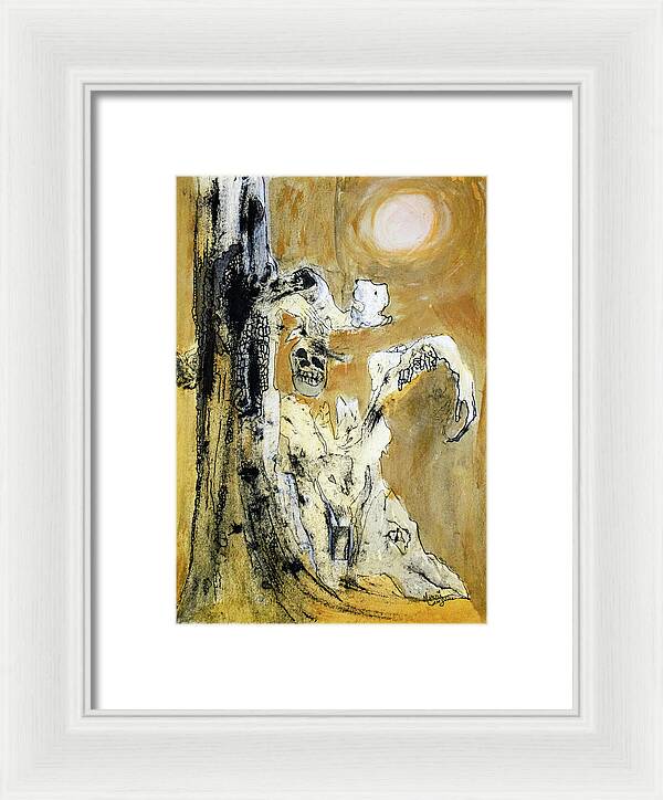 Secrets of the Yellow Moon series,  3 - Framed Print