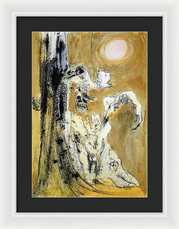 Secrets of the Yellow Moon series,  3 - Framed Print