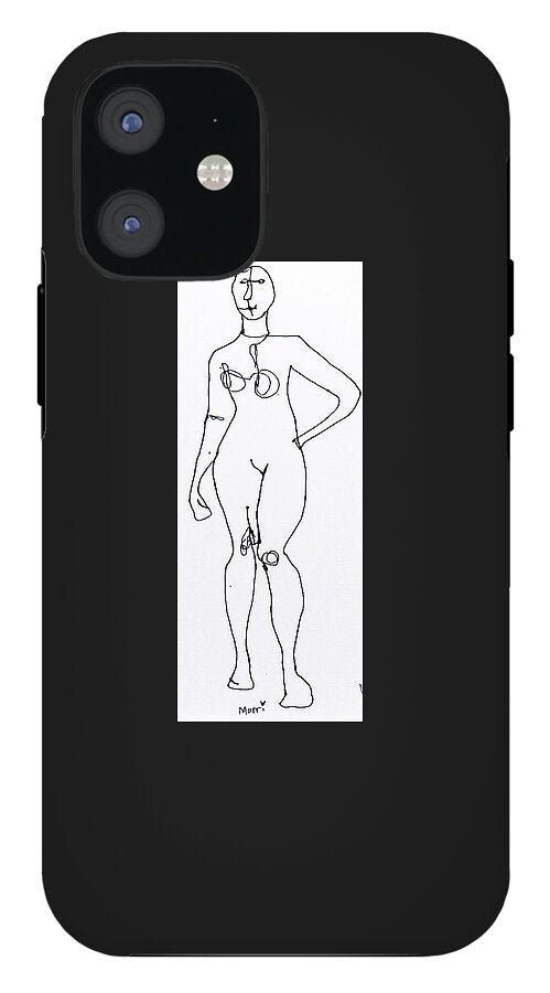 Contour figure 2 - Phone Case