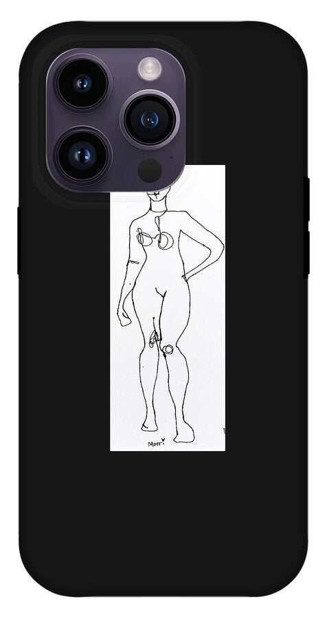Contour figure 2 - Phone Case