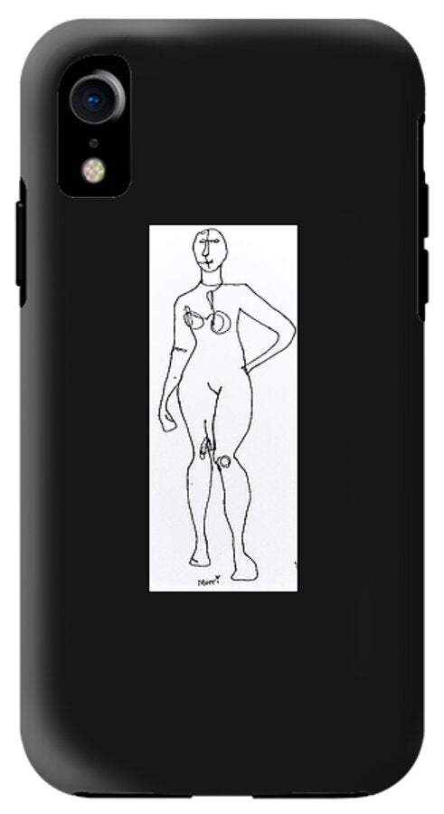 Contour figure 2 - Phone Case
