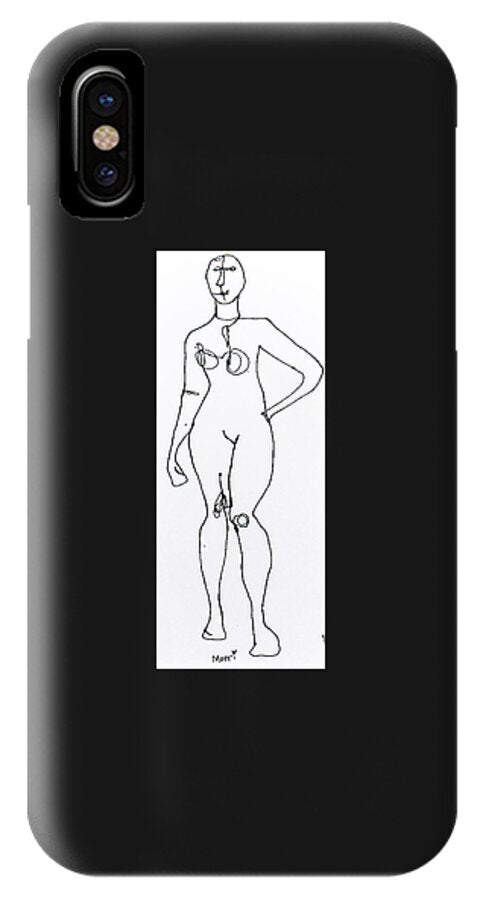 Contour figure 2 - Phone Case