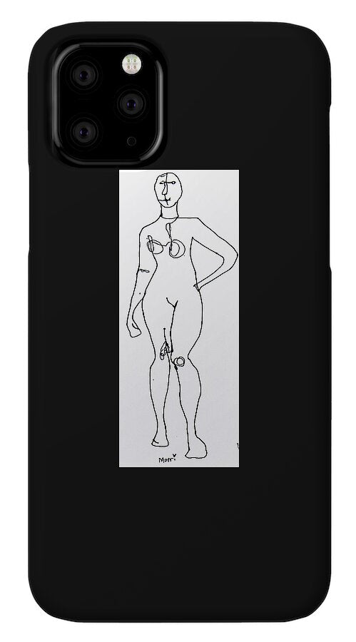 Contour figure 2 - Phone Case