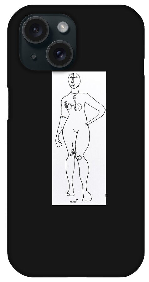 Contour figure 2 - Phone Case