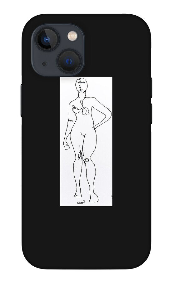 Contour figure 2 - Phone Case