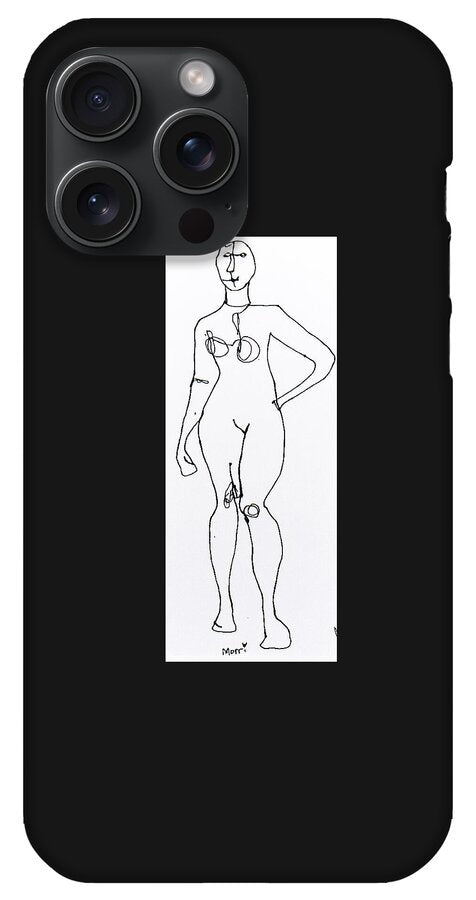 Contour figure 2 - Phone Case