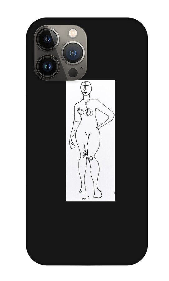 Contour figure 2 - Phone Case