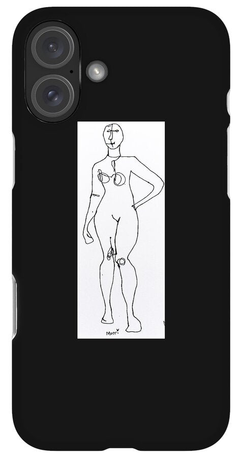 Contour figure 2 - Phone Case