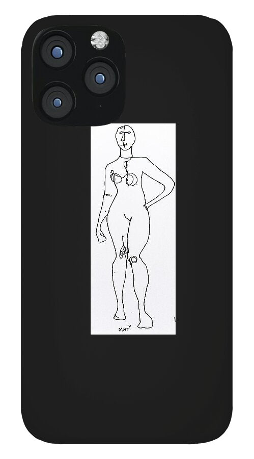 Contour figure 2 - Phone Case