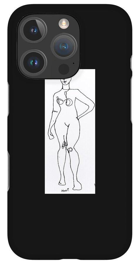 Contour figure 2 - Phone Case