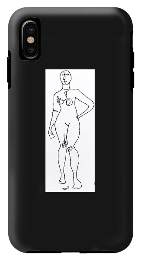 Contour figure 2 - Phone Case