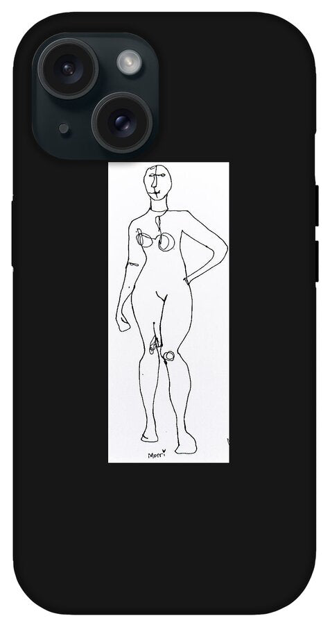 Contour figure 2 - Phone Case