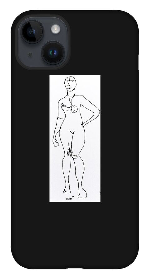 Contour figure 2 - Phone Case