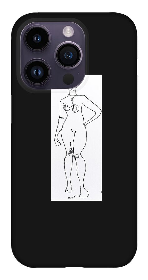 Contour figure 2 - Phone Case