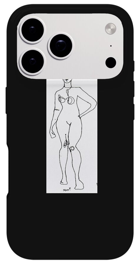 Contour figure 2 - Phone Case