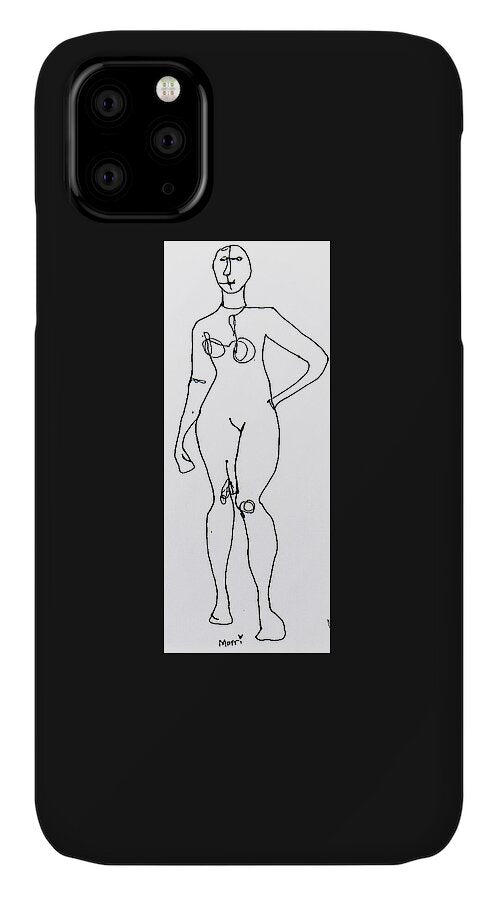 Contour figure 2 - Phone Case