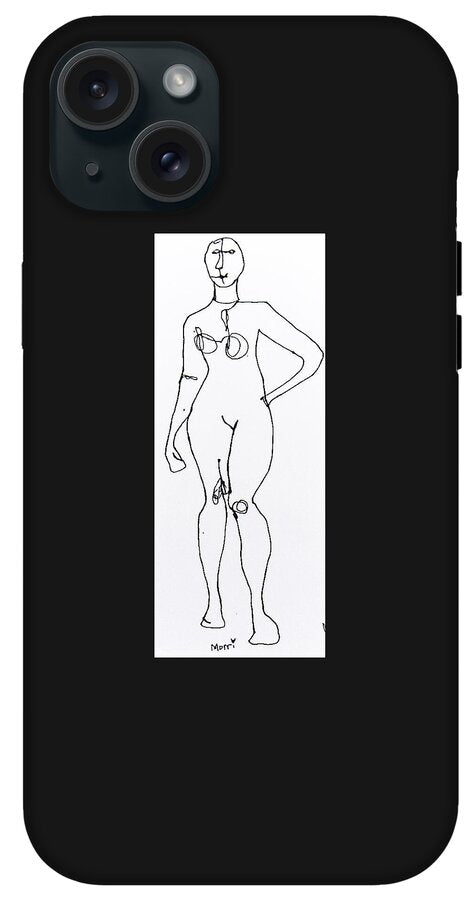Contour figure 2 - Phone Case