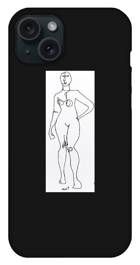 Contour figure 2 - Phone Case