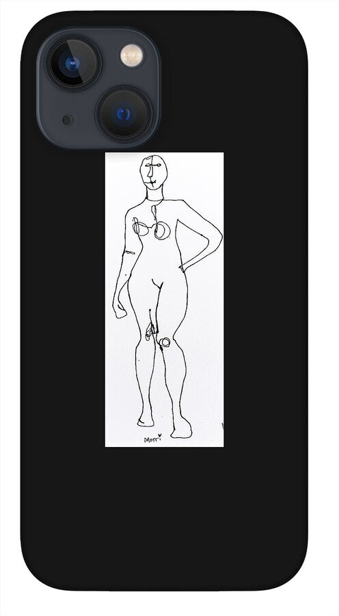 Contour figure 2 - Phone Case
