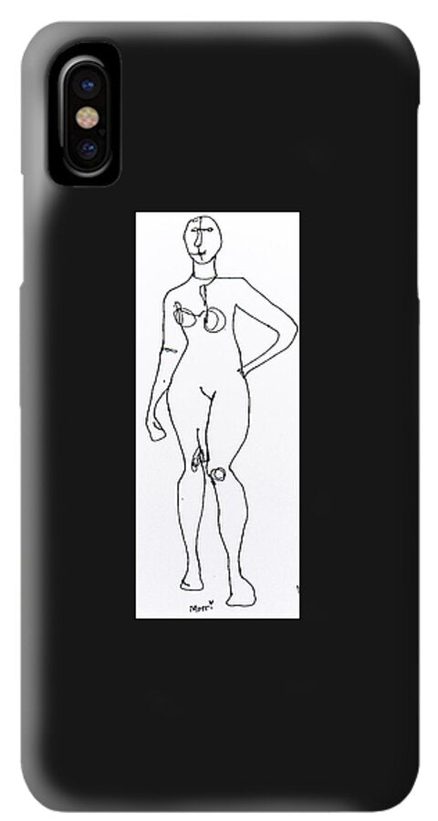 Contour figure 2 - Phone Case