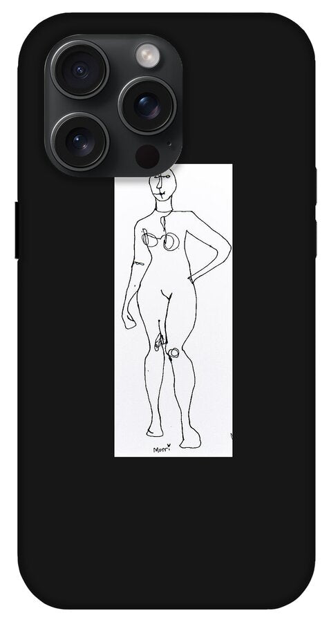 Contour figure 2 - Phone Case