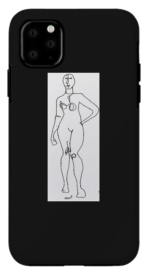 Contour figure 2 - Phone Case
