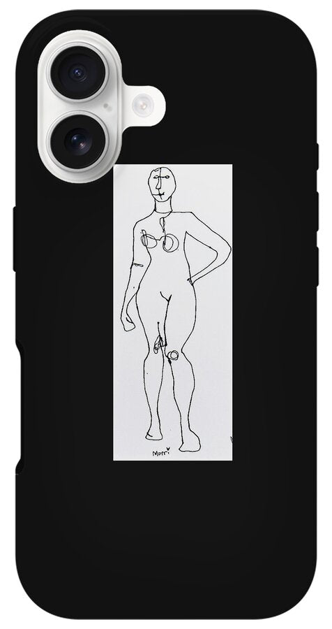 Contour figure 2 - Phone Case