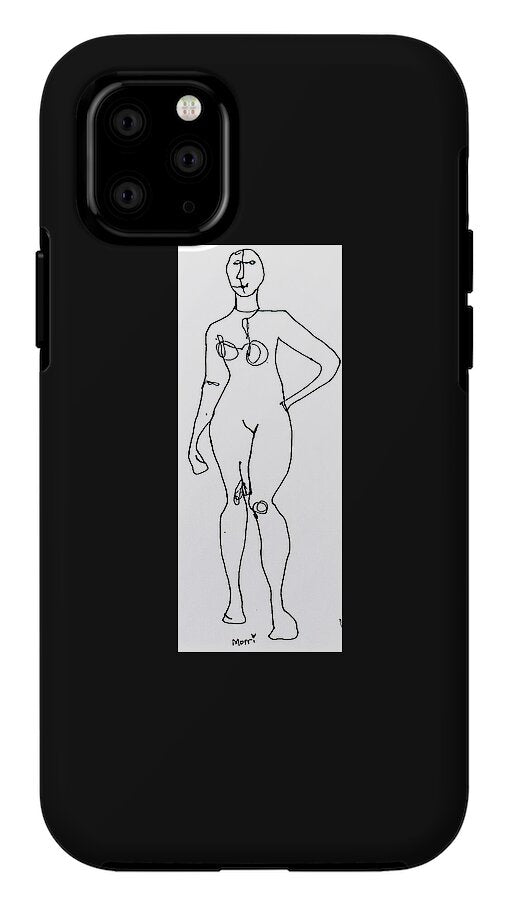 Contour figure 2 - Phone Case