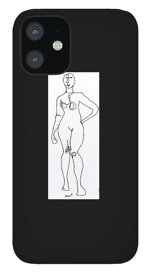Contour figure 2 - Phone Case
