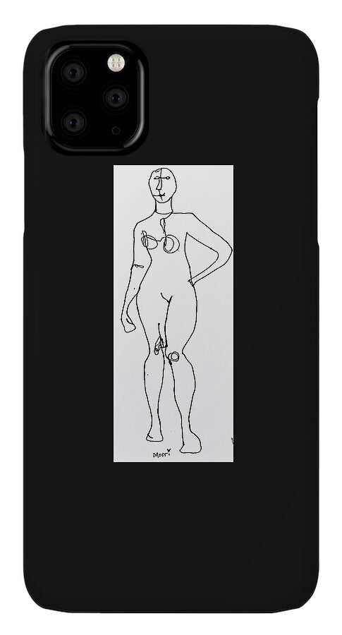 Contour figure 2 - Phone Case