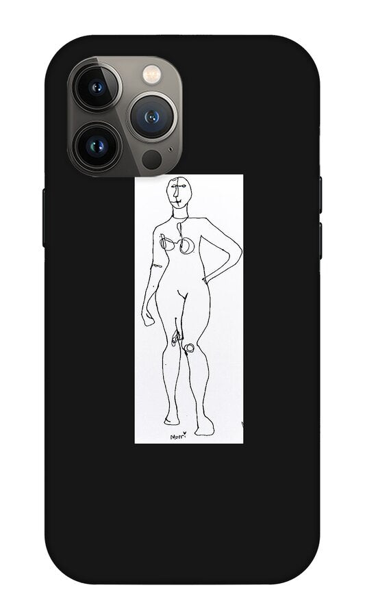 Contour figure 2 - Phone Case